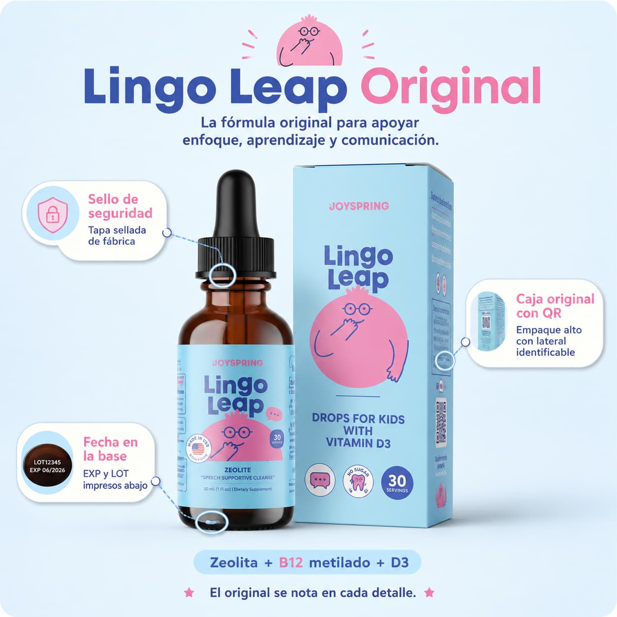Lingo Leap Original - Soporte para el Habla