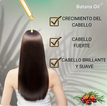 2X1 ACEITE DE BATANA PARA EL CRECIMIENTO DE CABELLO